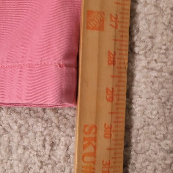 Polo Ralph Lauren Pants Mens 32x30 (32×29) Pink Classic Fit Flat Front Chino - Picture 10 of 15